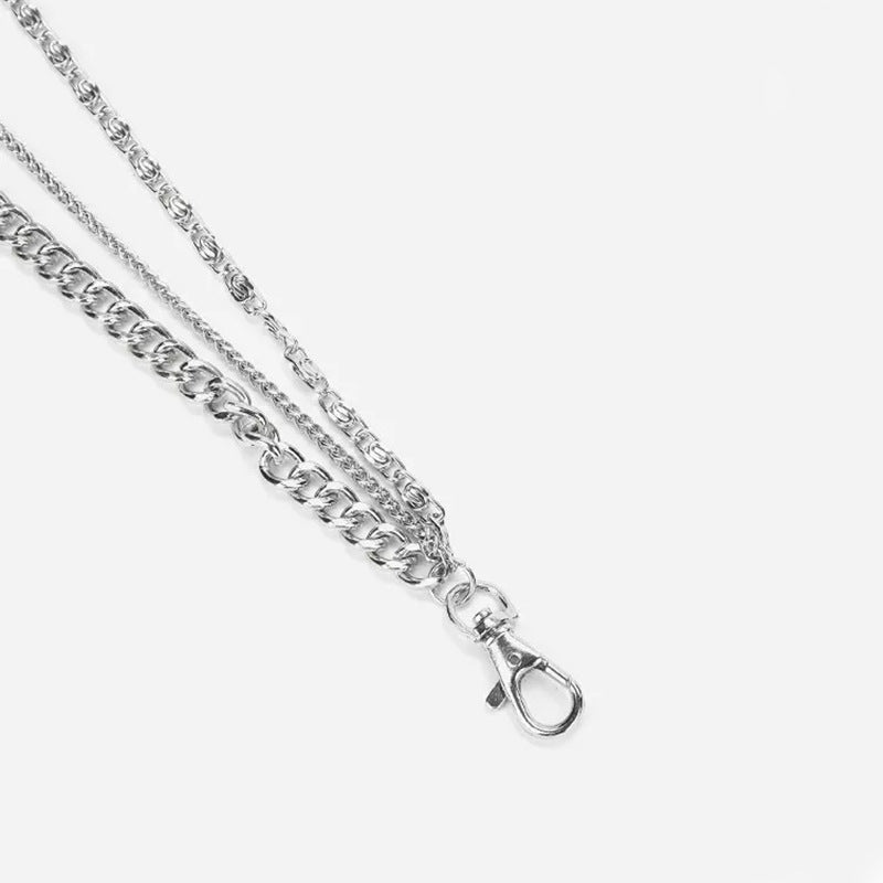 Punk style versatile personalized pants chain