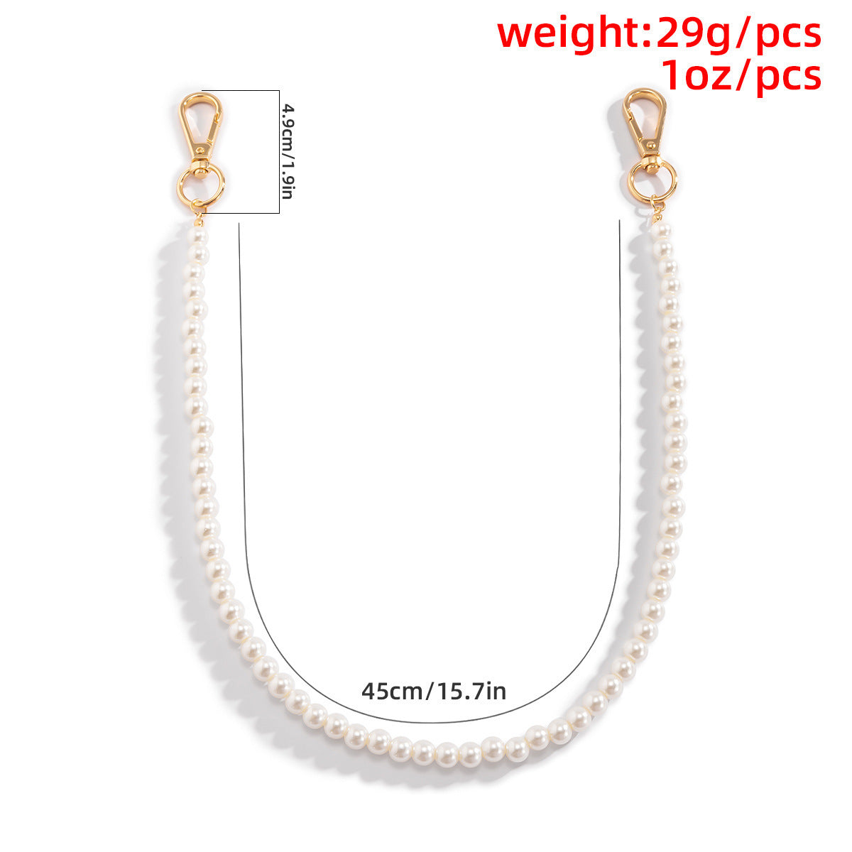 Hip-hop Trendy Women's Personalized Pants Chain