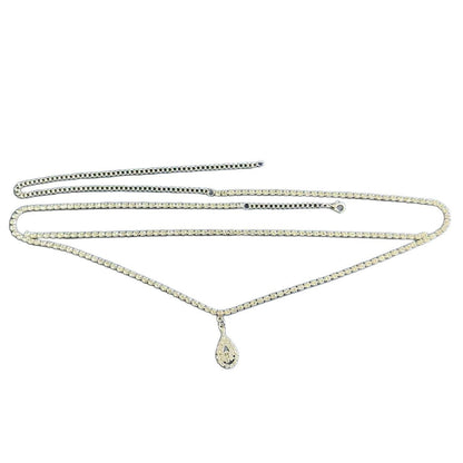 Simple Graceful Sexy Water Drop Waist Chain Ornament
