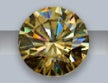 Moissanite Ring 1.2 Carat Three Rows Of  Gemstone Inlaid Fashion Women's Ring 925 Silver