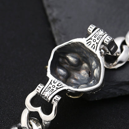 S925 Sterling Silver Creative Temperament Leading Men's Bracelet