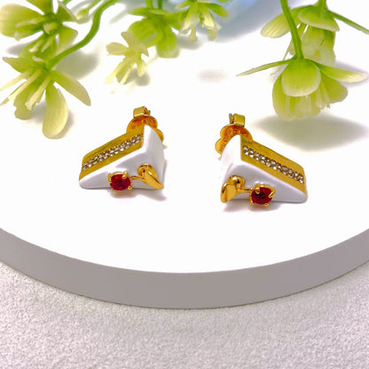 Light Luxury And Simplicity 925 Silver Stud Earrings Necklace Bracelet