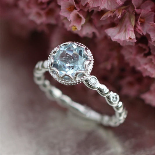 Fashion Female Zircon Personality Creative Ring